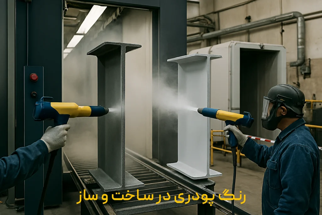 رنگ‌ پودری در ساخت و ساز: یک راهکار پیشرفته برای بخش ساخت و ساز